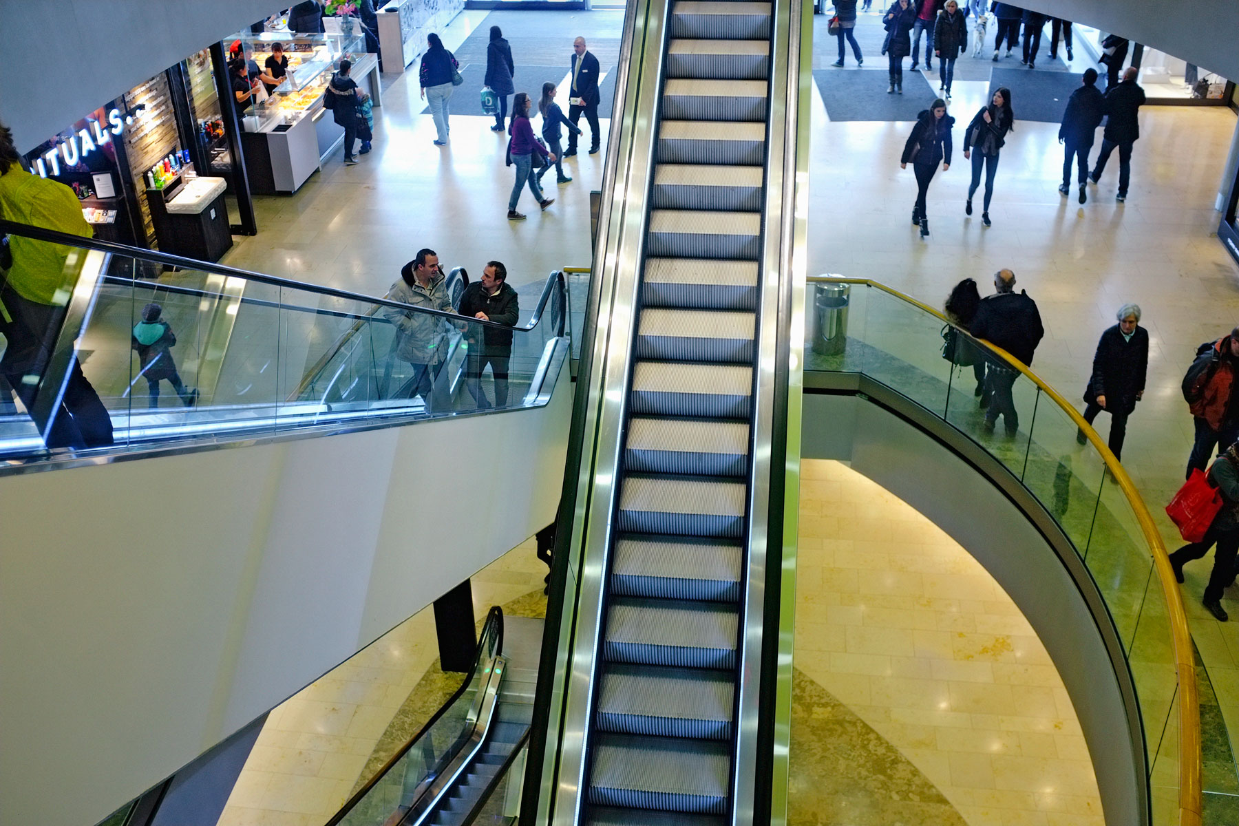 Rolltreppe Atrium